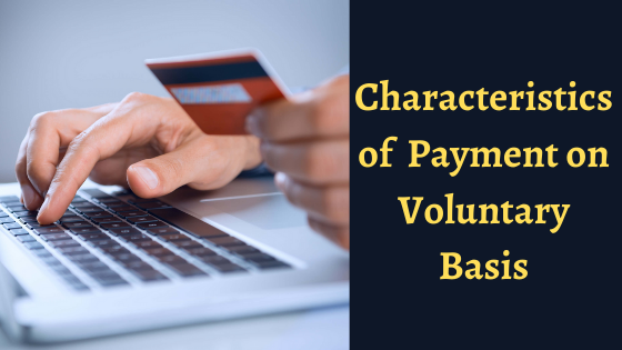 Features of Making Payment on a Voluntary Basis on GST Portal