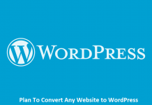 Plan To Convert Any Website to WordPress 