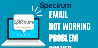 spectrum email not working