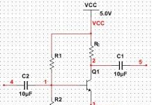 Transistor Common Emitter Amplifier Circuit
