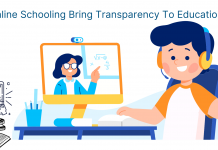 Transparency to education in online schooling
