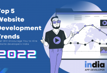 Top 5 Website Development Trends That Will Encourage You to Hire website developers India -2022