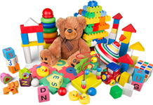 Spend money on toys that promote growth development and learning.