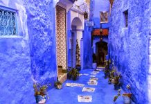 the blue city of Morocco