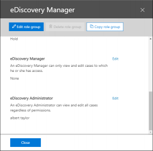 eDiscovery Manager