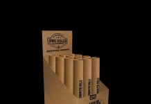 Customized Cardboard Tube Pre Roll Cone Packaging