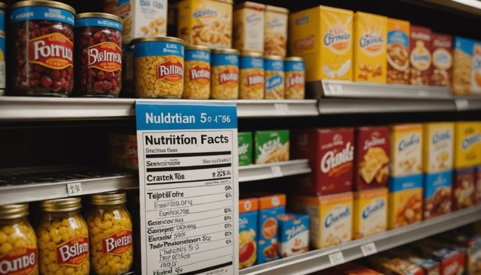 food labels